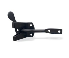 Wemekamp Zwart beslag - Automatische heksluiting+pen zwart 60 MM