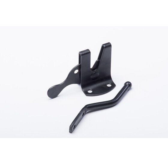 Wemekamp Zwart beslag - Automatische heksluiting+pen zwart 60 MM