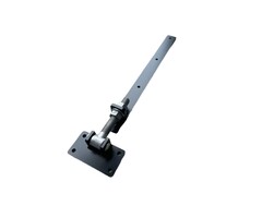 Verstelbaar poortbeslag M24 600x50x6 mm - zwart/verzinkt