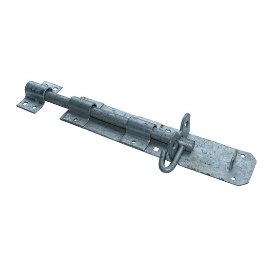 Wemekamp Klinkstellen, grendels en schuiven - Grendel zwaar vuurverzinkt 230x58 mm