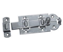 Wemekamp Klinkstellen, grendels en schuiven - Rolschuif vlak RVS 120 MM