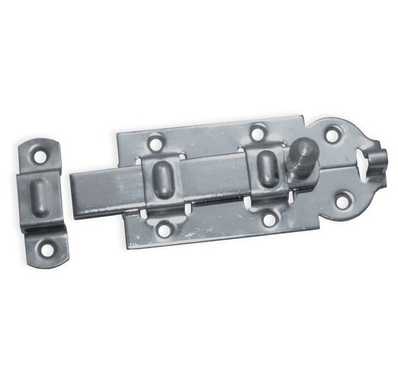 Wemekamp Klinkstellen, grendels en schuiven - Rolschuif vlak RVS 120 MM