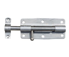Wemekamp Klinkstellen, grendels en schuiven - Plaatgrendel RVS 100 MM