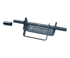 Wemekamp Klinkstellen, grendels en schuiven - Varkenshokgrendel oud model verzinkt 165 MM