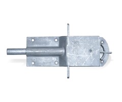 Varkenshokgrendel nieuw model verzinkt 235 mm