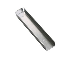 Wemekamp Schuttingbeslag en paalhouders - U-profiel voor betonpalen verzinkt 260x46x26x2,0 MM