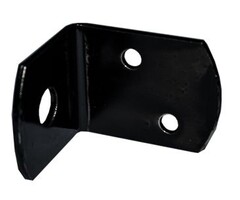 Uni-beslag hoek verzinkt zwart gecoat 40x35x30 mm
