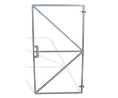 Wemekamp Poortframe met Slotkast Verstelbaar 180x100 cm Verzinkt
