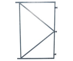 Wemekamp Poortframe Verstelbaar Verzinkt 180x100 cm - 3 Ophangpunten