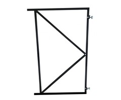 Wemekamp Poortframe 2 verstelbare ophangpunten zwart 155x90 cm