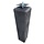 Betonpoer M16 Vellingkant 15x15x60 cm Antraciet Verstelbaar