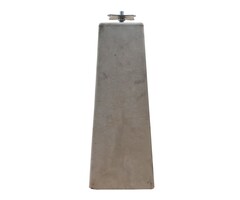 Wemekamp Betonpoer M16 Eco (18x18)>(15x15)x50 cm - Verstelbare Plaat