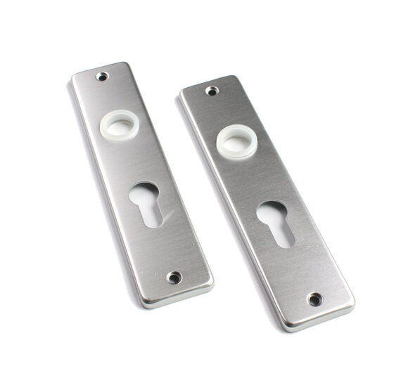 Wemekamp Kortschild PC55 180/41 Aluminium F1 - Deurbeslag