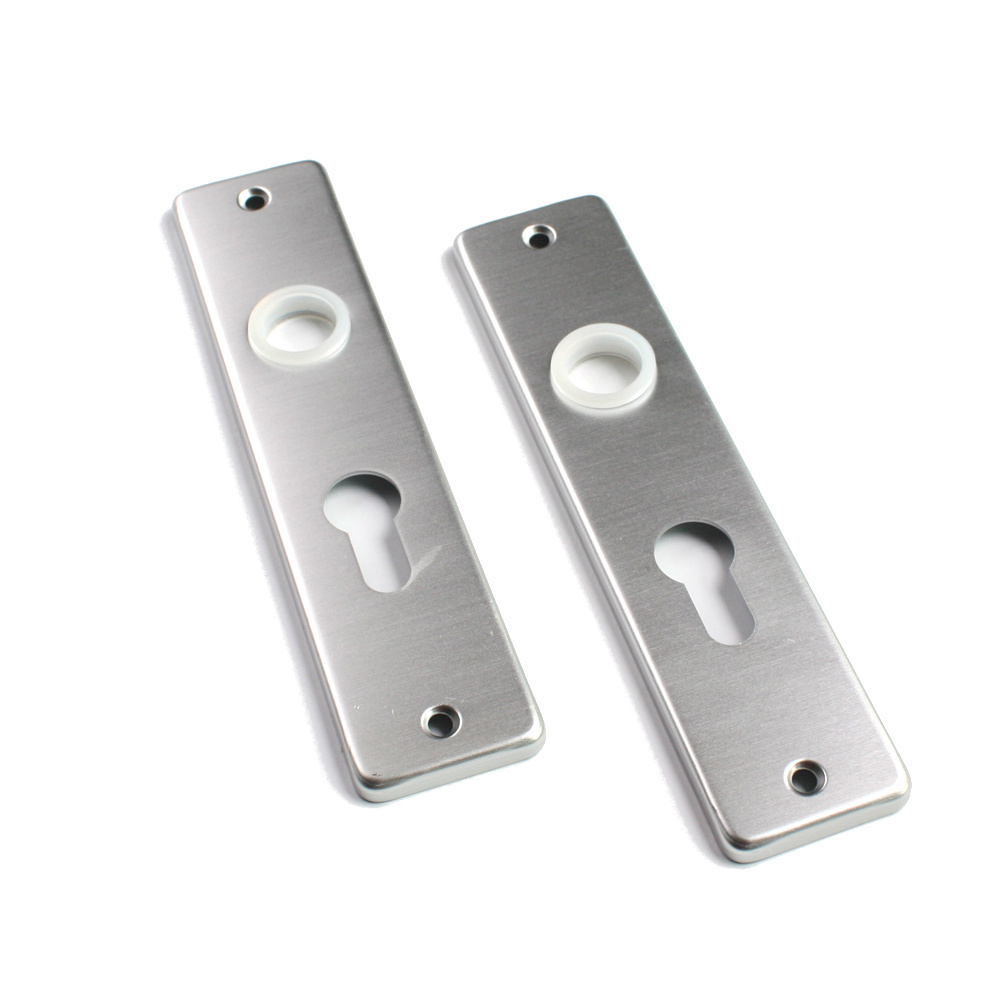 Kortschild PC55 180/41 Aluminium F1 - Deurbeslag