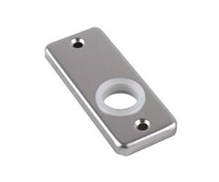 Wemekamp Krukrozet rechthoekig aluminium F1 - 85x34 mm