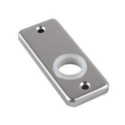 Wemekamp Krukrozet rechthoekig aluminium F1 - 85x34 mm