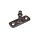 Stelpen met rand voor raamuitzetter RVS