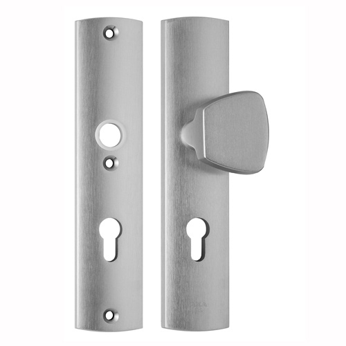 Wemekamp AXA Veiligheidsbeslag Curve S-knop PC 72 SKG**