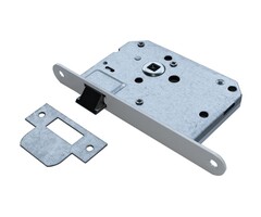 Wemekamp DX Loopslot Doornmaat 50 mm Ronde Voorplaat Wit