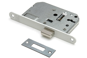 Wemekamp DX Kastslot Doornmaat 50 MM met 2 Sleutels Wit