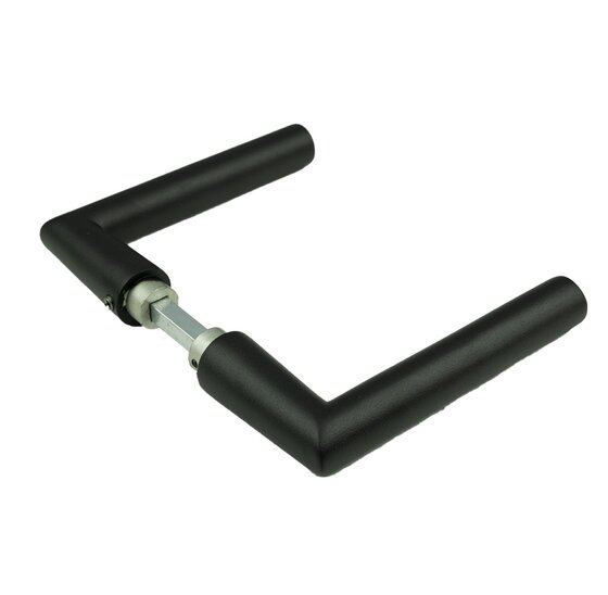 Wemekamp DX Deurkrukset 374 Zwart - Deurdikte 38-42 mm