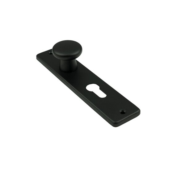 Wemekamp DX Knopschild Type 180/41 RH Zwart - PC 55 Cilindergat