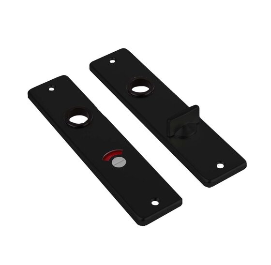 Wemekamp DX Kortschild WC Badkamerslot 180/41 RH Zwart