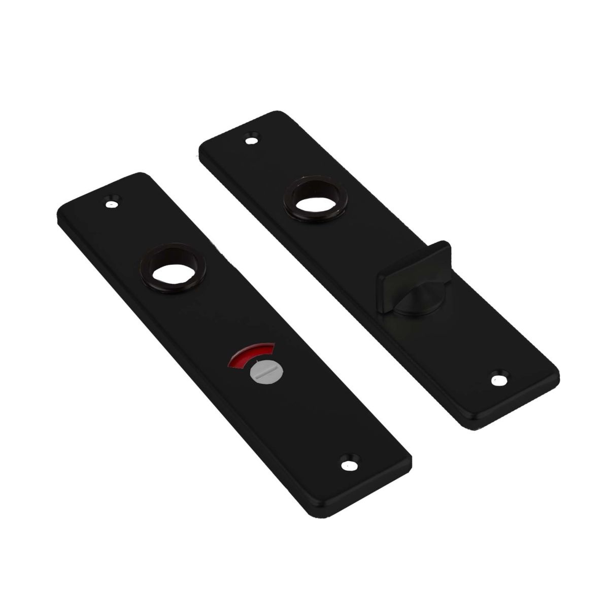 Wemekamp DX Kortschild WC Badkamerslot 180/41 RH Zwart