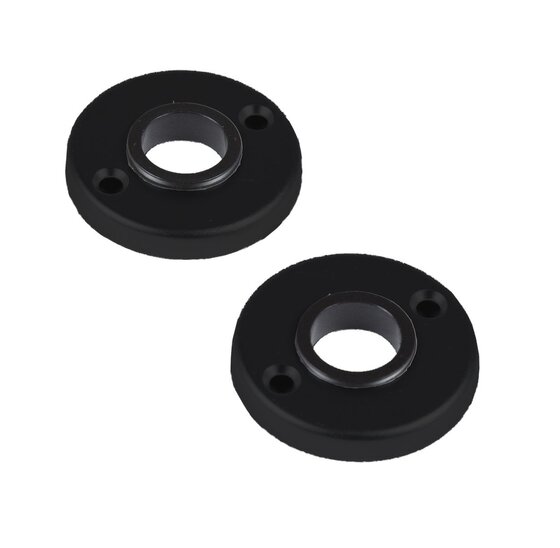 Wemekamp DX Krukrozetten Type 3 Rond Zwart - 1 Paar