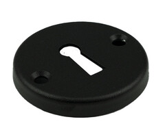 Wemekamp Deurbeslag - DX afdekrozet SLG, type 3 rond, 1 stuk, zwart