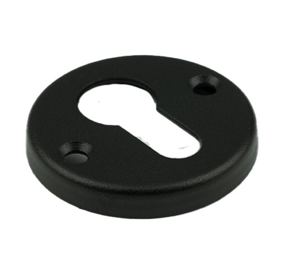 Wemekamp DX Afdekrozet PC Type 4 Rond Zwart