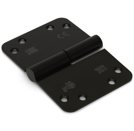 Wemekamp DX Kogelstiftpaumelle Rechts 125x89mm Zwart SKG***