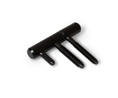 Wemekamp DX Inboorpaumelle Ø 14 mm Zwart Staal met Nylon Ring