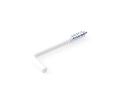 Haken, ogen en duimen - Schroefduim wit