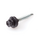 Schroeven - Profielplaatschroef zelfb. verzinkt alu. ring 14 mm SW-8 gitzwart RAL 9005 4.8X35