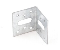 Houtverbindingen - Hoekanker verzinkt 50x50x57 mm