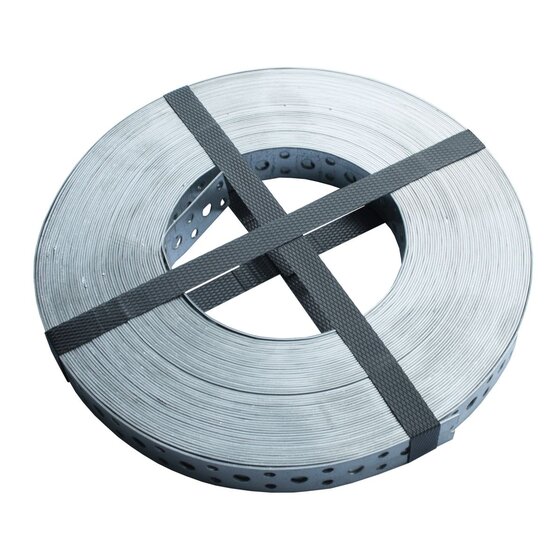 Wemekamp Houtverbindingen - Montageband verzinkt 20x1.0 mm (25 MTR)