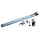 Deurbeslag sets - Heng-set+plaatduim/bevestiging verzinkt Ø 16 MM 500 MM