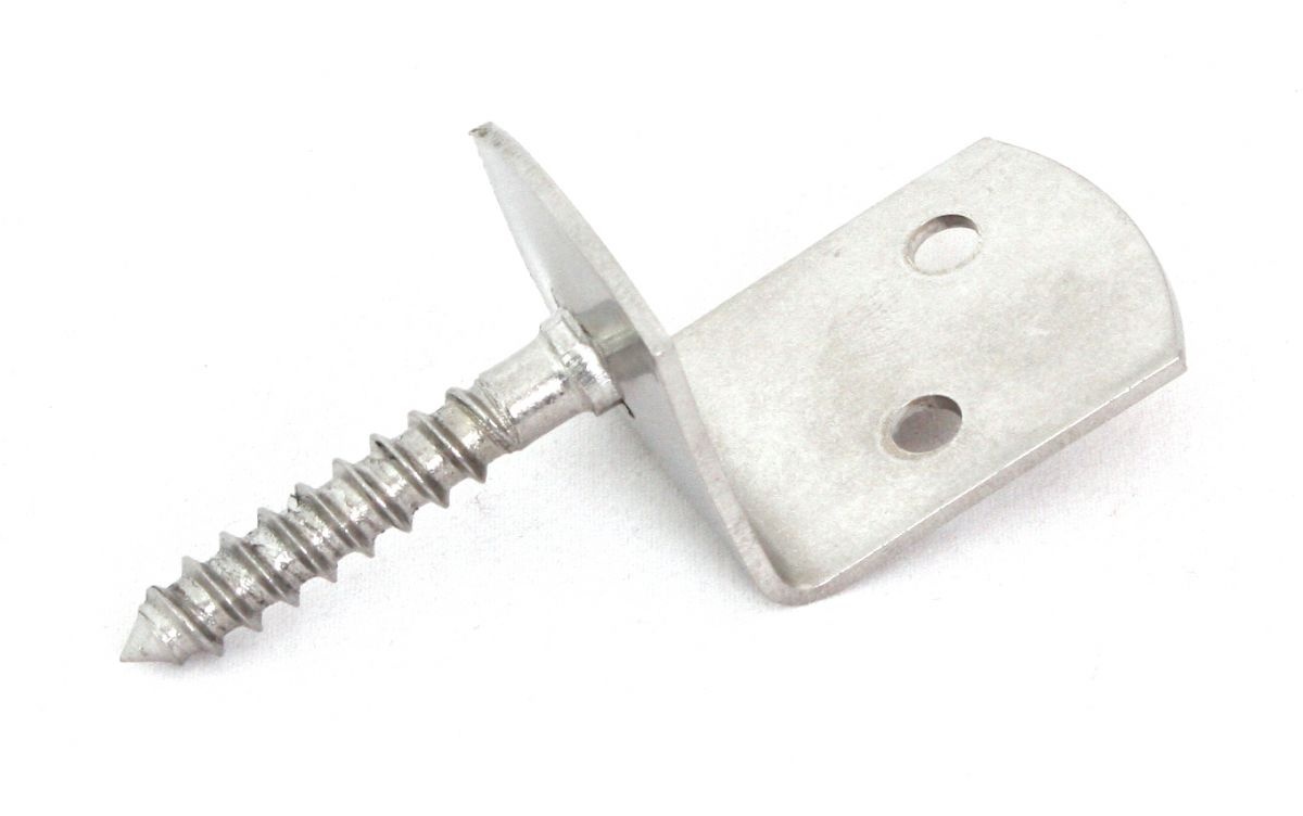 L-vlechtschermsteun RVS 40 × 35 × 30 mm