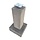 Betonpoeren - Betonblokpoer M16 (28x28)>(14x14)x50 cm antraciet, met verstelbare plaat,