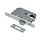 Deur- en poortsloten - DX kastslot doornmaat 50 MM, PC, ronde voorplaat wit