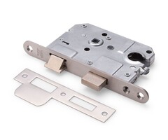 DX dag & nachtslot doornmaat 50 mm RVS voorplaat