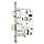 Deur- en poortsloten - Nemef deurslot dag en nacht PC55 1269/4 RS/LS