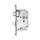 Deur- en poortsloten - Nemef badkamer/wc slot 1264/4 RS/LS 8x63