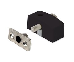 Oplegslot smal met cilinderslot SKG* 011 antraciet