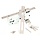 Deur- en poortsloten - Eurofix deurslot doornmaat 45 MM PC85, voor- en sluitplaat RVS, cilinder 40/40
