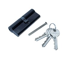 Profielcilinders - Eurofix profielcilinder zwart dubbel 40/40