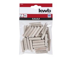 Overig - Deuvels hout 8 mm 40 st.