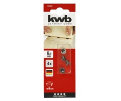Markeerpunten voor houten deuvels 4 stuks