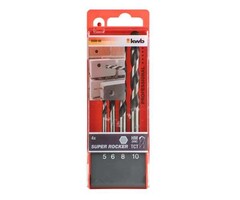 Rocker® Beton- en steenborenset 5.0-10.0 mm, 4-delig